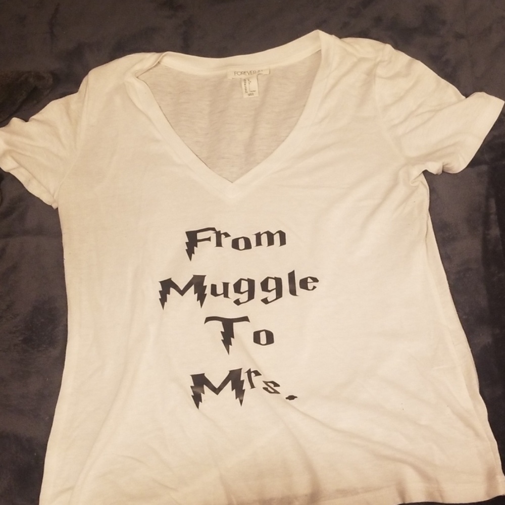 From muggle to mrs vneck